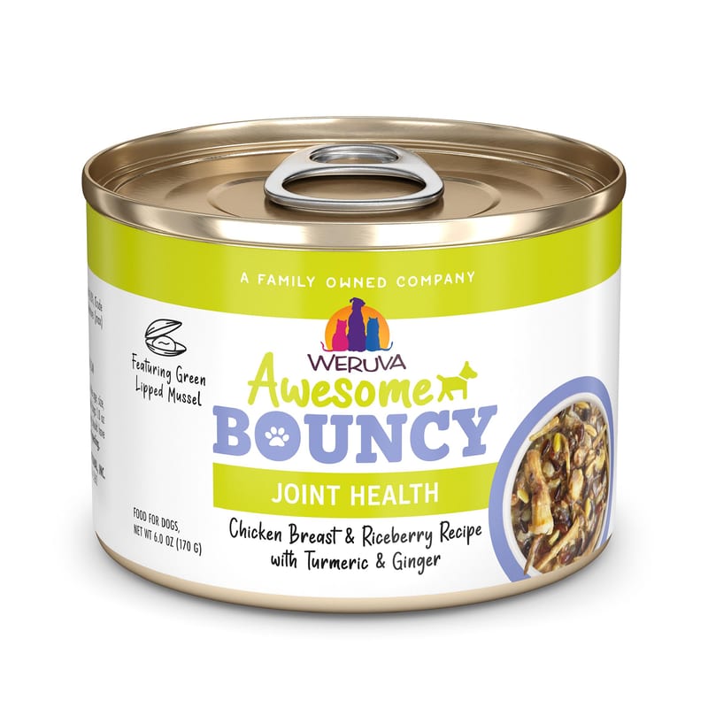 WERUVA DOG BOUNCY CHICKEN & RICE 6OZ professional product photo ready to upload to shopify