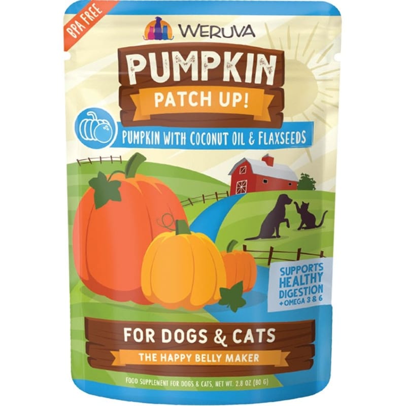 WERUVA DOG CAT PUMPKIN COCONUT OIL 2.8OZ professional product photo ready to upload to shopify
