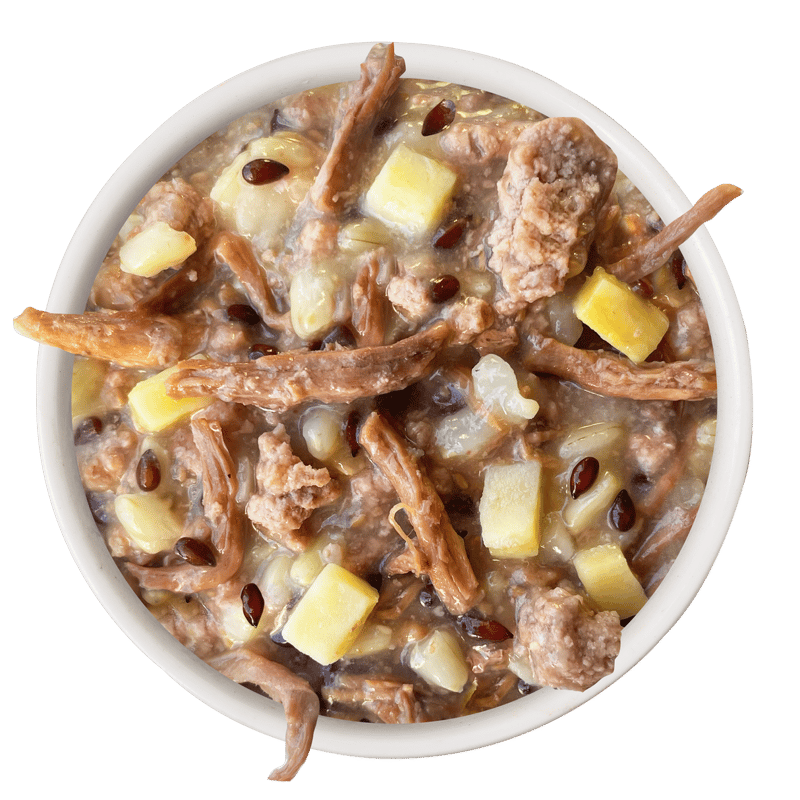 WERUVA Dog Shiny Beef & Rice 6oz professional product photo ready to upload to shopify