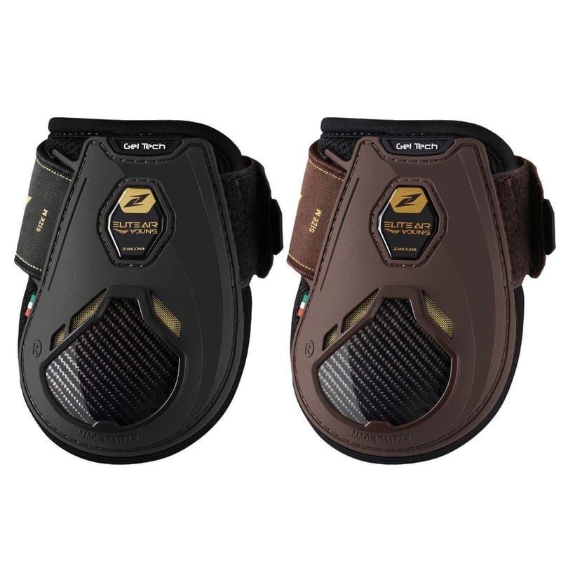 Zandona Elite Air Young Fetlock boots professional product photo ready to upload to shopify