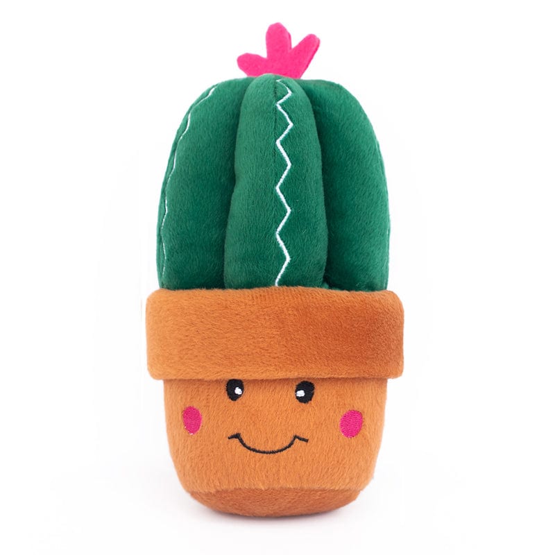 ZIPPYPAWS PLUSH SQUEAKER DOG TOYS CARMEN THE CACTUS professional product photo ready to upload to shopify